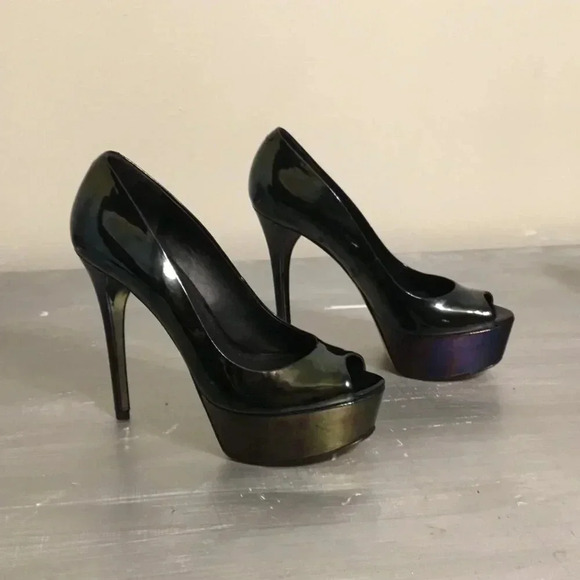 Brian Atwood Women's Bambola Pump Size 6 Platform Heels Chameleon Color  Change - Picture 2 of 14
